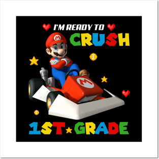 I'm Ready To Crush Personalized Back To School Gift For Kids Posters and Art